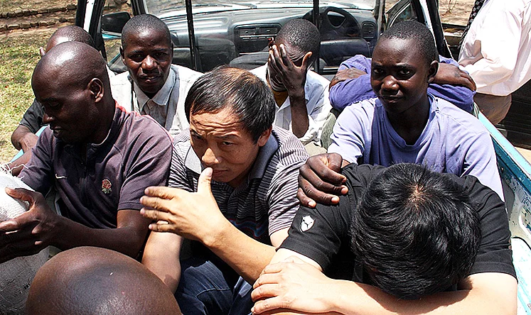 was allegedly shot dead by his Chinese employers after demanding his unpaid salary.